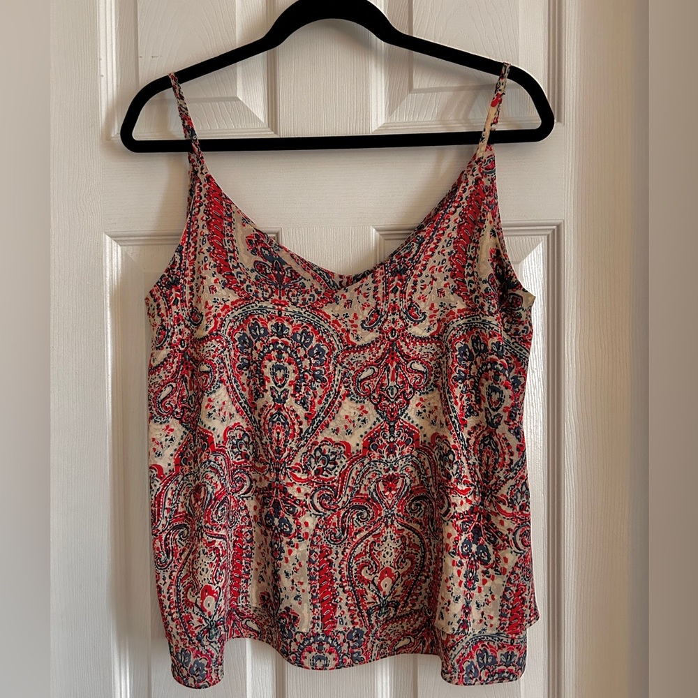 Allison Joy for Stitch Fix Paisley Print Women's Top
